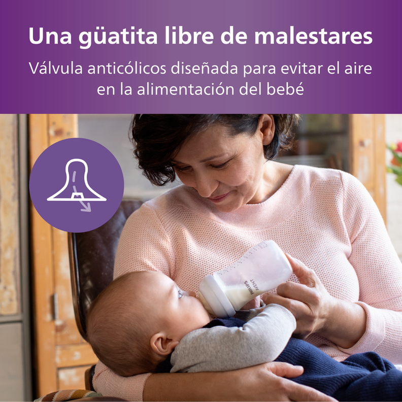 Mamaderas Natural Response Philips Avent SCY903/02 1m+ 260ml-3