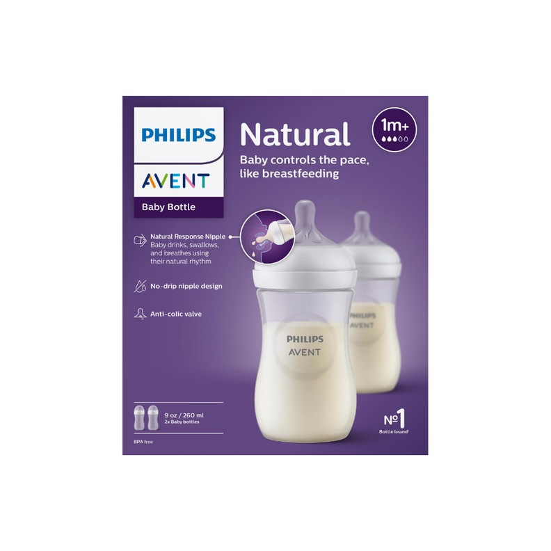 Mamaderas Natural Response Philips Avent SCY903/02 1m+ 260ml-6
