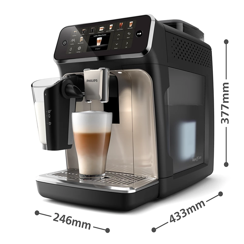 Cafetera espresso automática Philips EP5547/90 Sistema Latte-2