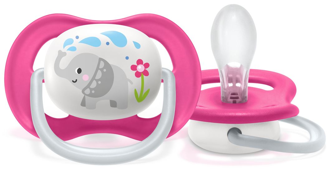 Chupete Avent Ultra Air Collection Elefante 6-18m SCF081/12-1
