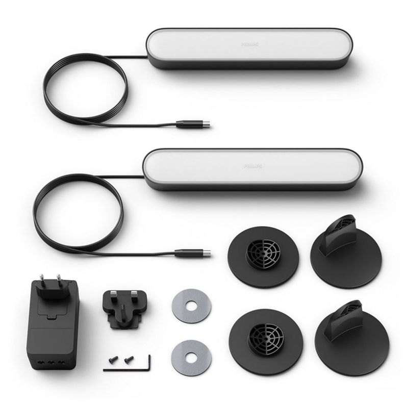 Philips Hue Play Kit Base 2 Barras + Fuente Alimentacion-1