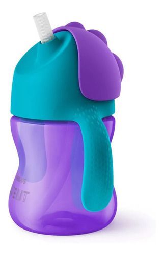 Vaso Con Bombilla Philips Avent Scf796/02 200ml-0