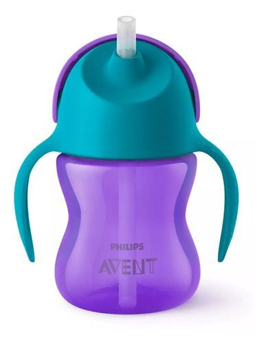 Vaso Con Bombilla Philips Avent Scf796/02 200ml-1