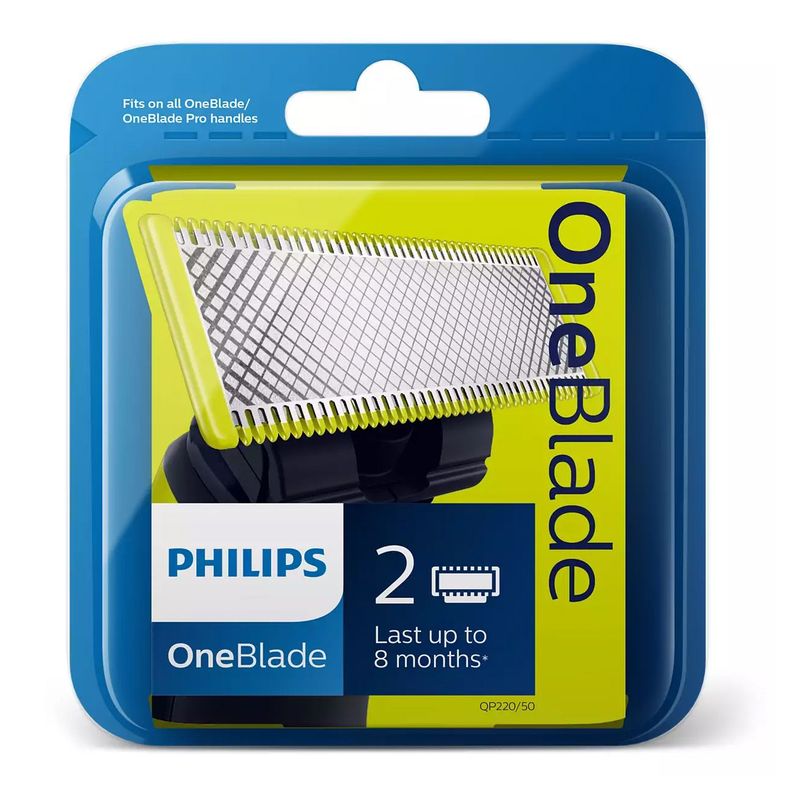 Repuesto De Cuchilla Philips Oneblade Qp220/51 X 2 Unidades-5
