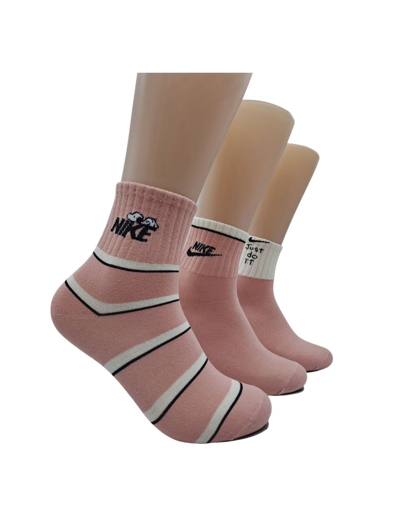 Calcetines Pack x3 Nike Snoopy Color Rosado #2-2