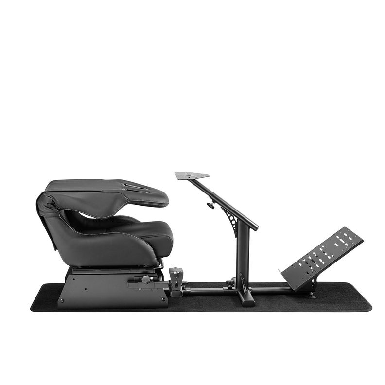 Simulador Gamer Negro Volante Thrustmaster Fanatec Logitech-5