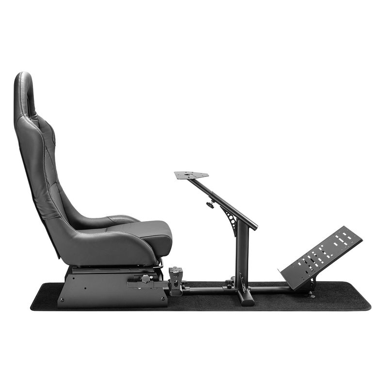 Simulador Gamer Negro Volante Thrustmaster Fanatec Logitech-3