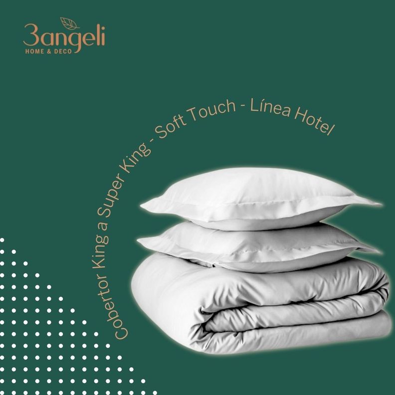 Cobertor 3Angeli Premium Soft King a S King Blanco-1