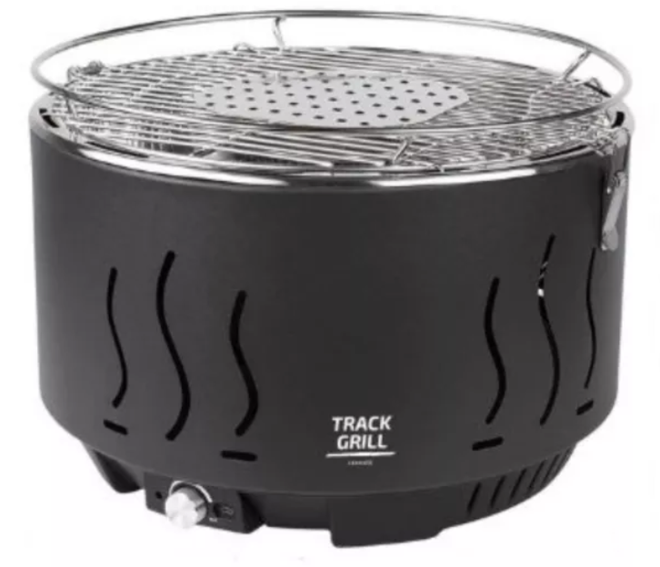 Parrilla Track Grill Camping y Hogar bajo humo-0