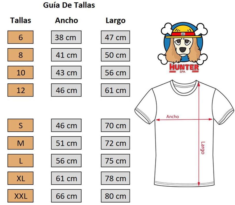 Polera Anime: One Piece Luffy Gear-2