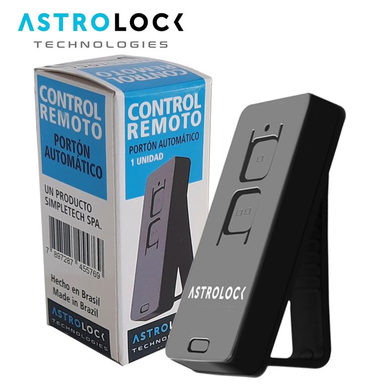Control Remoto Para Motor De Portones Astrolock-0