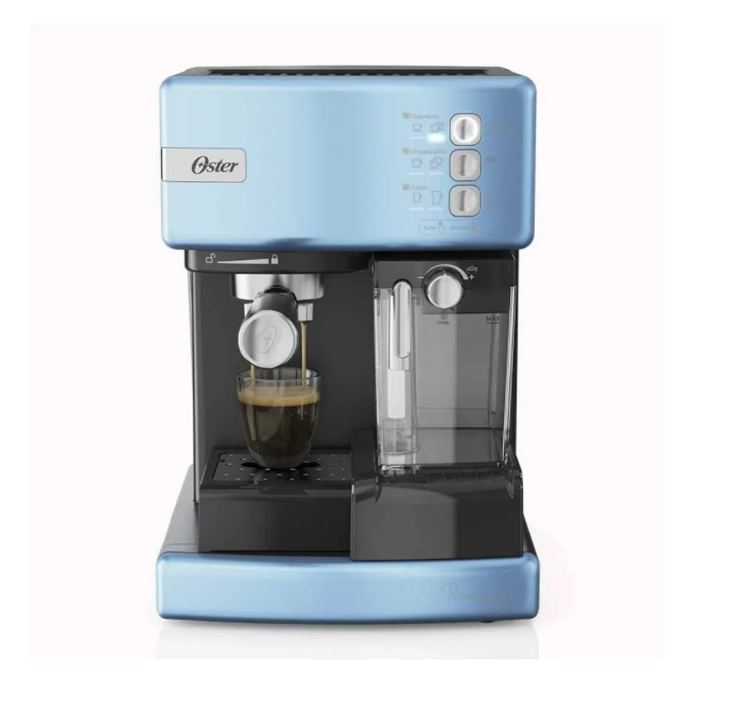 Cafetera De Espresso Oster Primalatte Celeste Bvstem6603cc-0