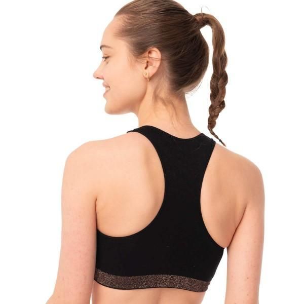 Peto Deportivo Friday Lurex Negro No Publik-1