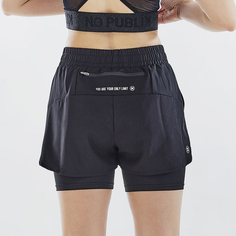 Short Deportivo Delphine Negro No Publik-1