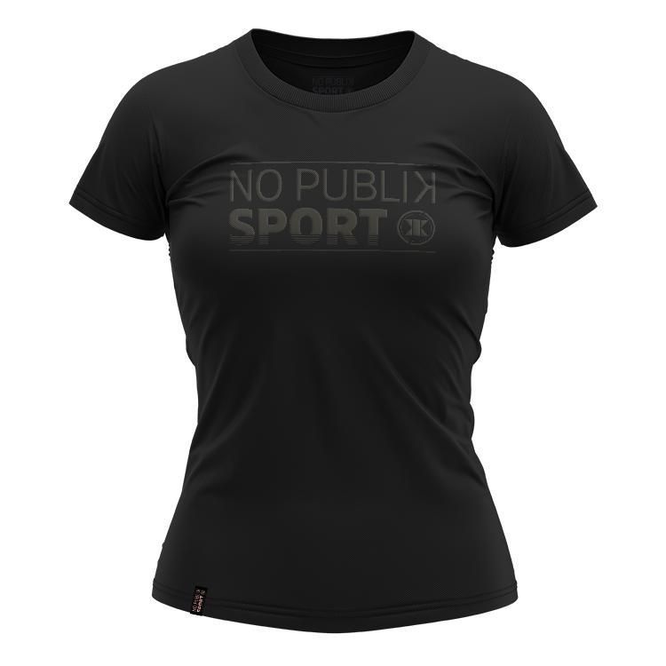 Polera Deportiva Amazonas Manga Corta Negra No Publik-3