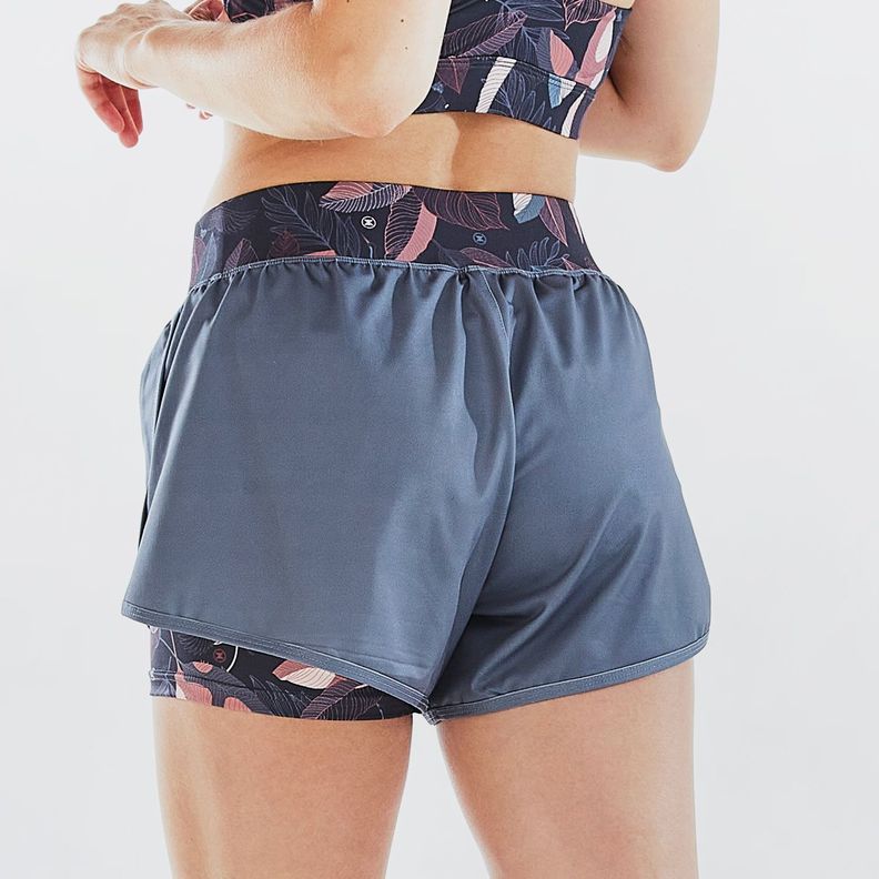 Short Deportivo Chihiro Gris Oscuro No Publik-1