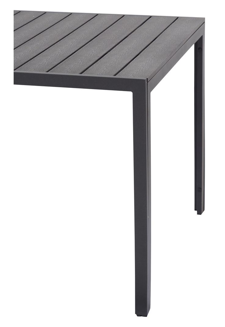 MESA JARDIN ALUMINIO NEGRA 90X90CM-2