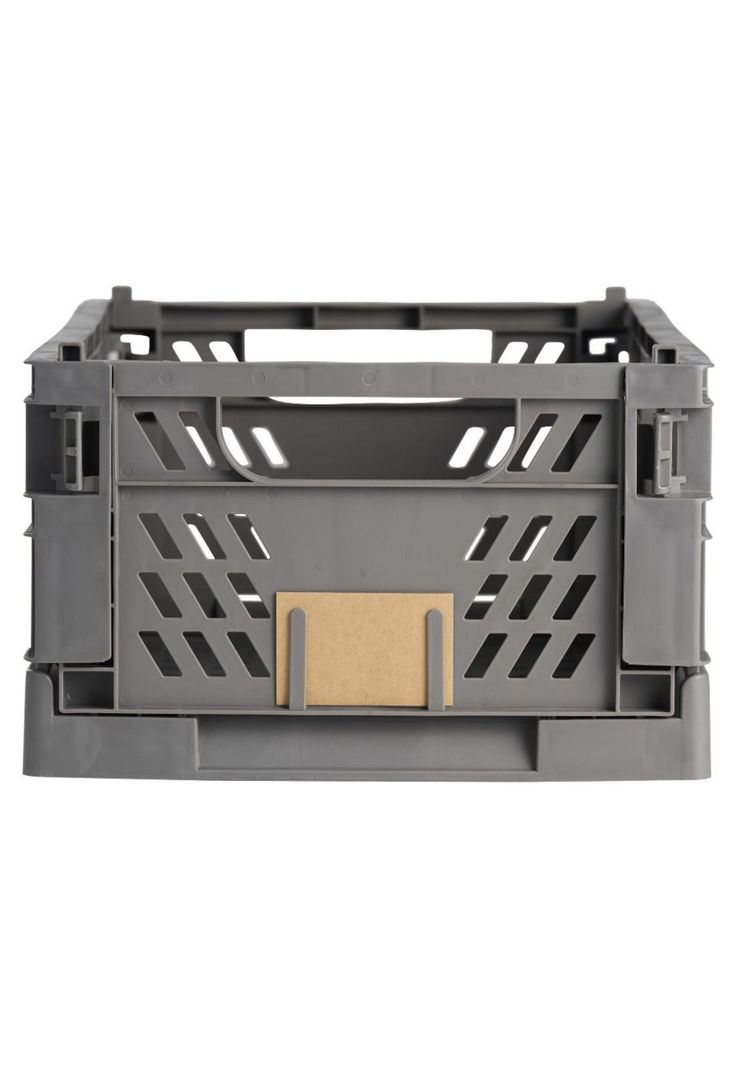 CAJA DE ALMACENAMIETNO PLEGABLE 50X33x20CM GRIS-1