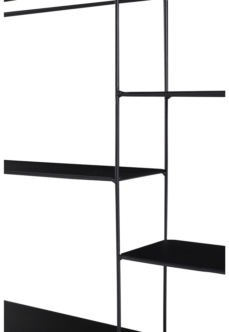 REPISA METAL NEGRA 57X40X10CM-1