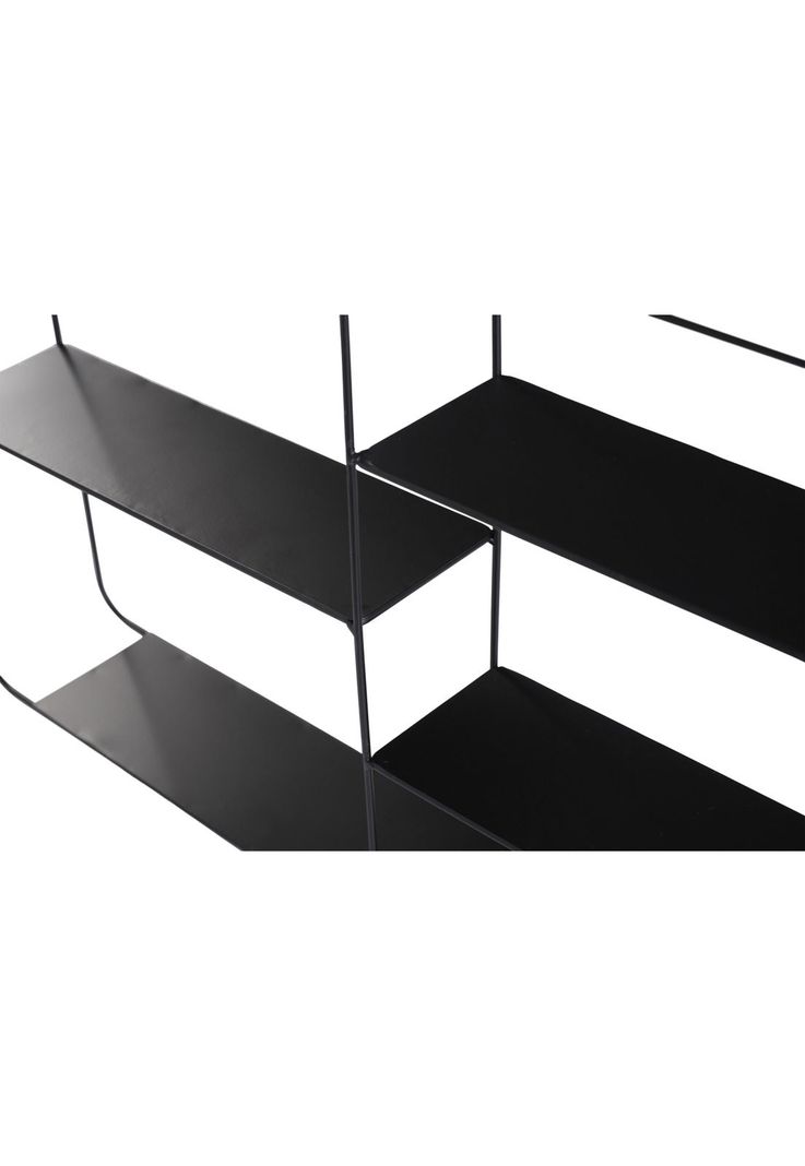 REPISA METAL NEGRA 57X40X10CM-2