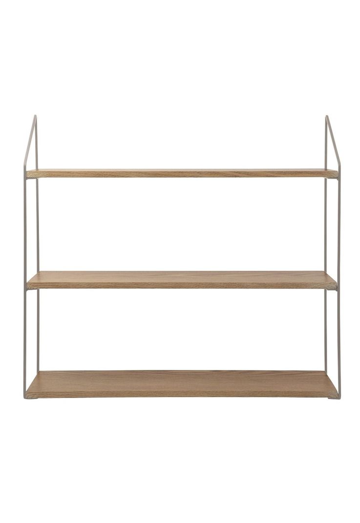 RACK CON 3 ESTANTES 60X15X54CM METAL GRIS-0