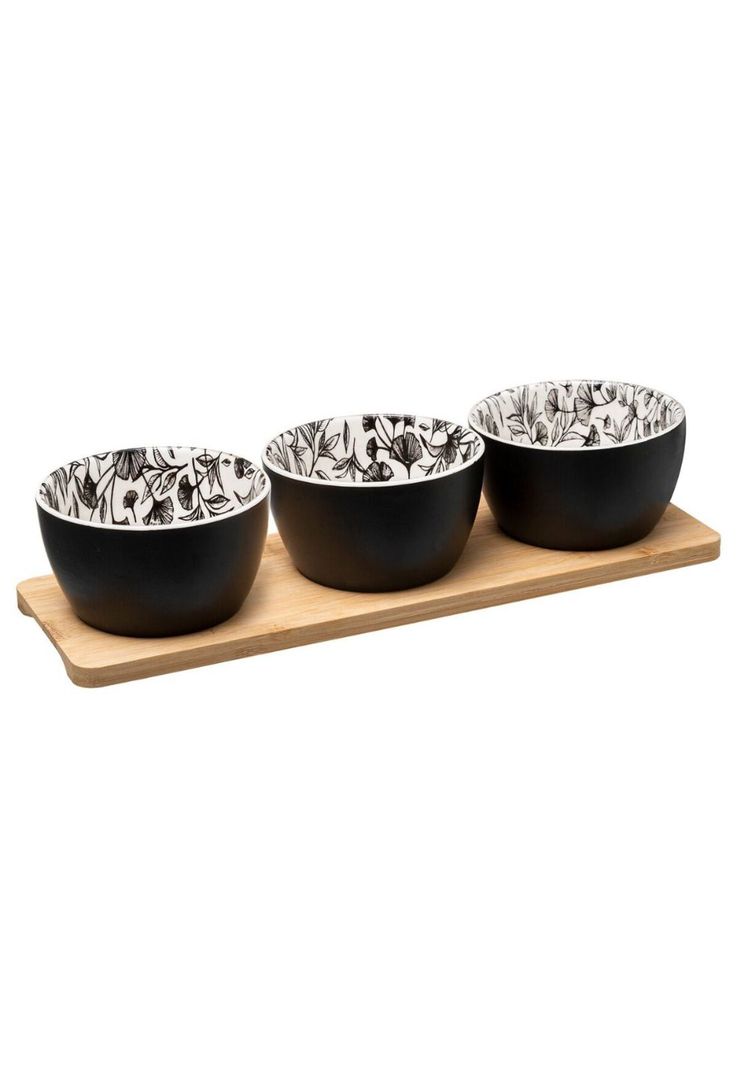SET TABLA + 3 POSILLOS APERITIVO BLACK ED.-0