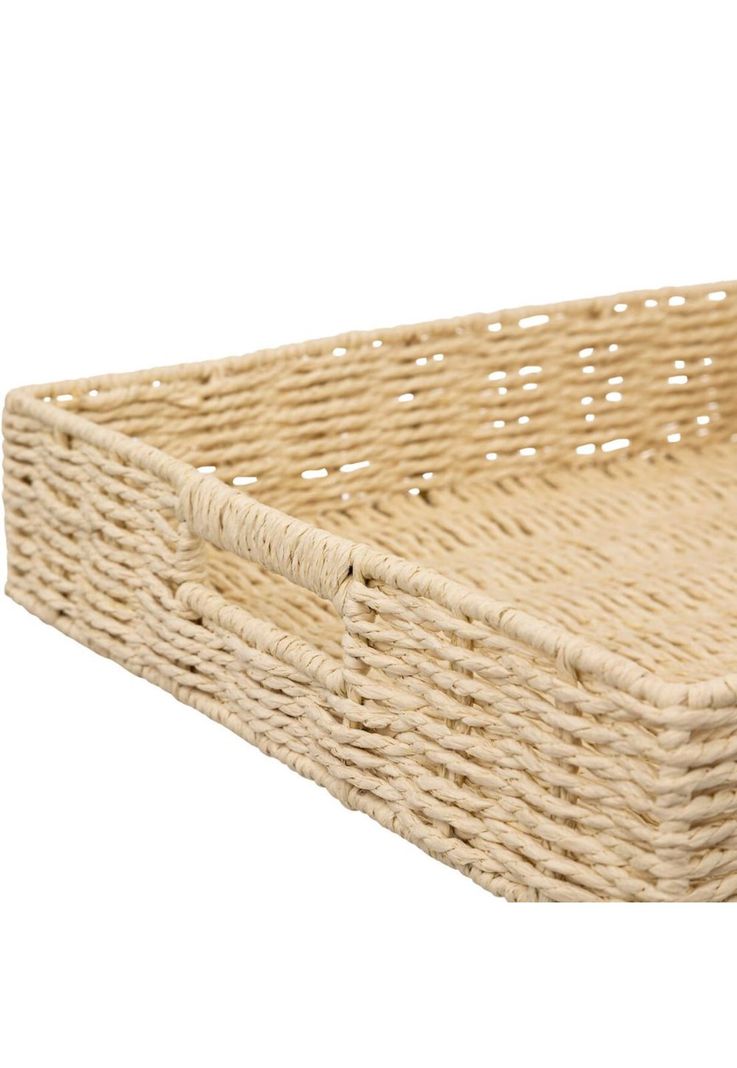 Bandeja cuadrada "Kord" 35cm beige-0