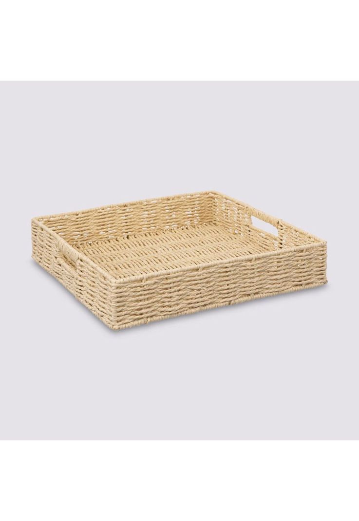Bandeja cuadrada "Kord" 35cm beige-1