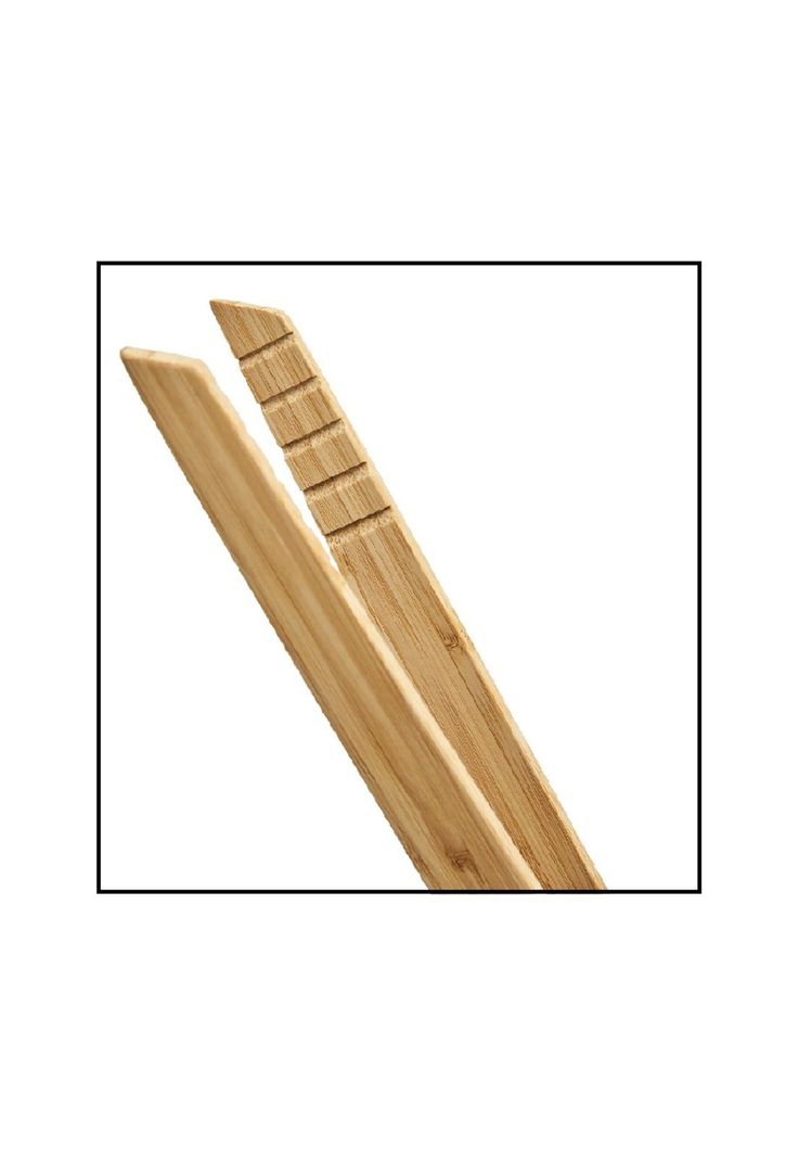 PINZA PARA SALCHICHAS DE BAMBÚ-2