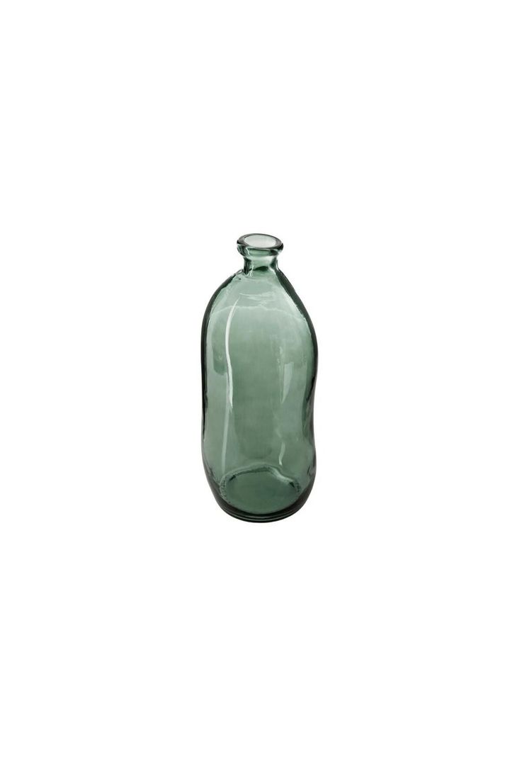 BOTELLA VIDRIO RECICLADO 35CM KAKI-0