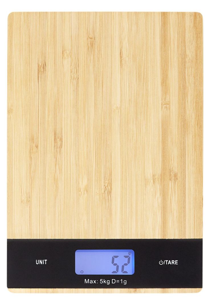 BALANZA DIGITAL DE COCINA.  5 KG /BAMBOO-1