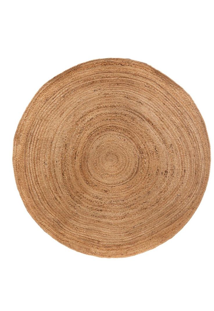ALFOMBRA REDONDA YUTE NATURAL DIAM. 160cm-0