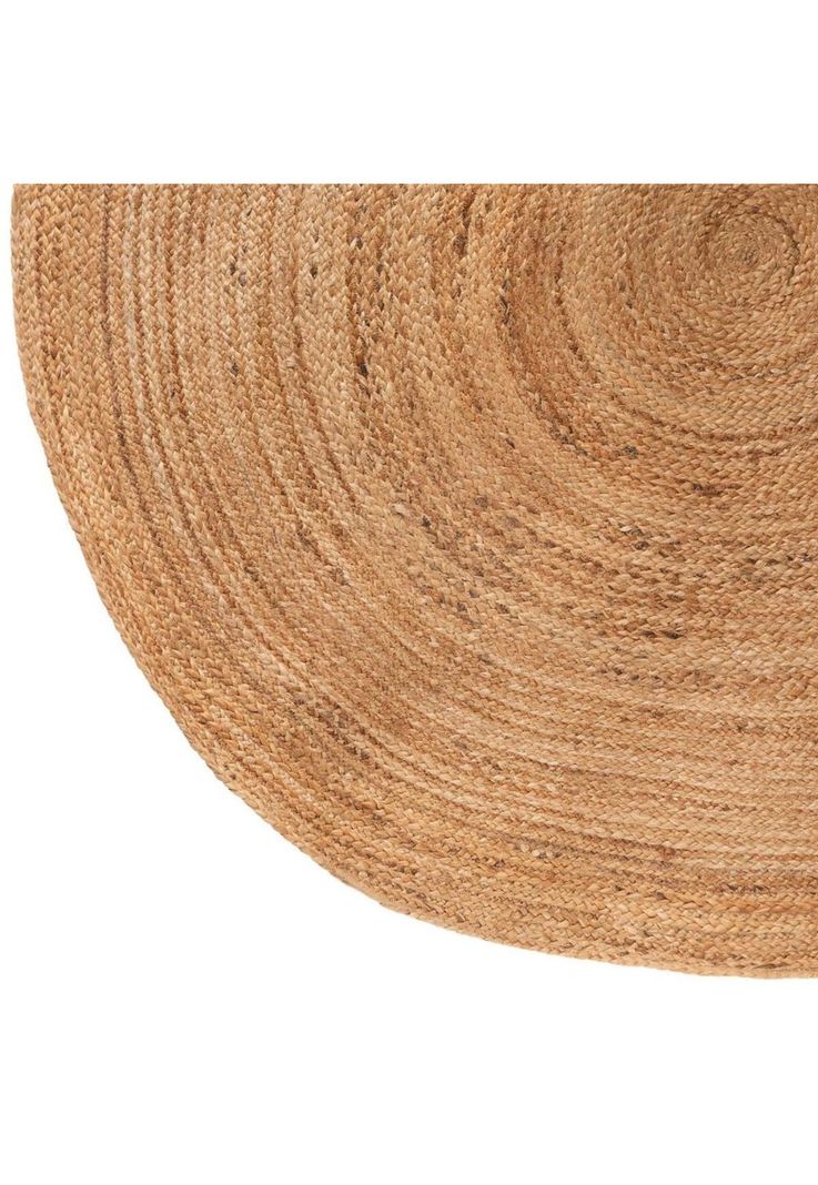 ALFOMBRA REDONDA YUTE NATURAL DIAM. 160cm-2