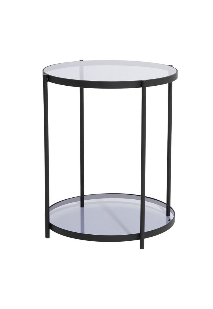 MESA REDONDA Ø40H50CM  METAL NEGRO-0