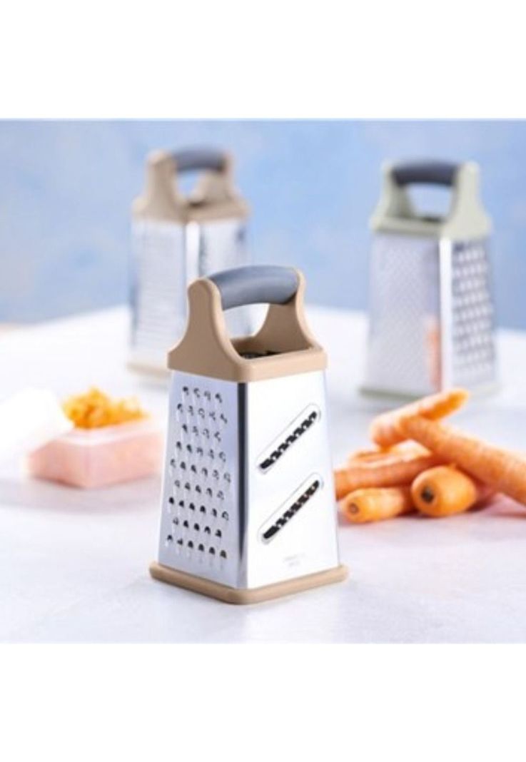 RALLADOR CON CAJA ACERO INOX  ARENA NATURAL-0