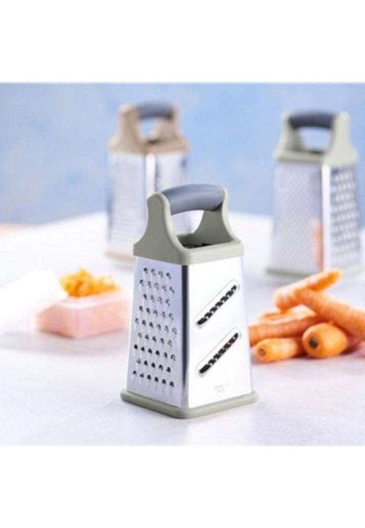 RALLADOR CON CAJA ACERO INOX  VERDE MUSGO-1