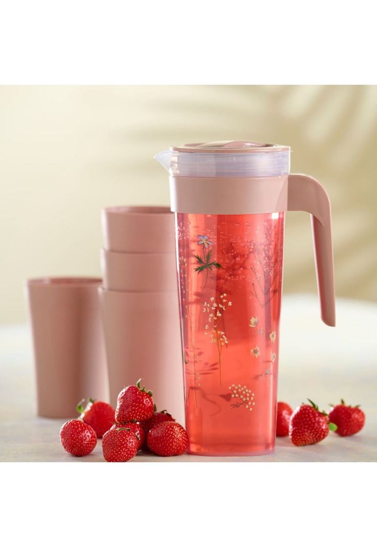 JARRA 1,1L CON 4 VASOS NATURAL-1