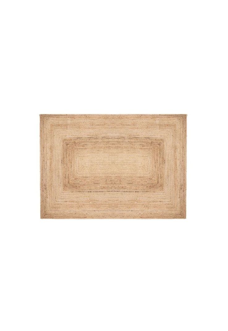 Alfombra "Natura" de yute beige 160x230cm-0