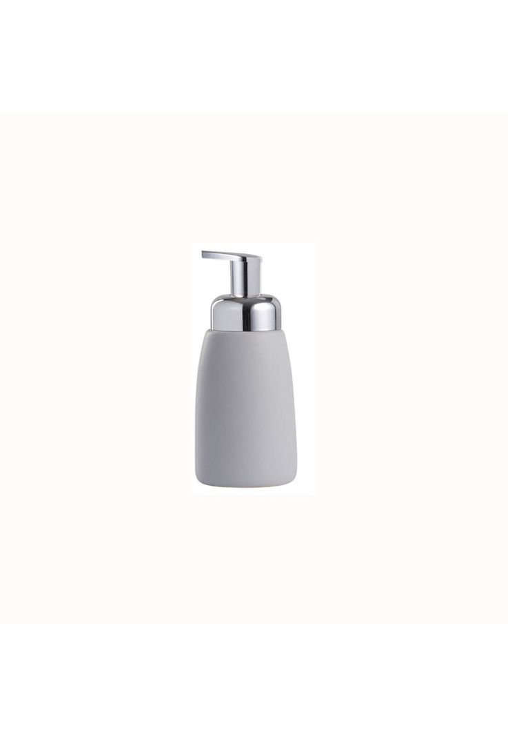 DISPENSADOR DE JABON ESPUMA 340 ML GRIS CLARO-0