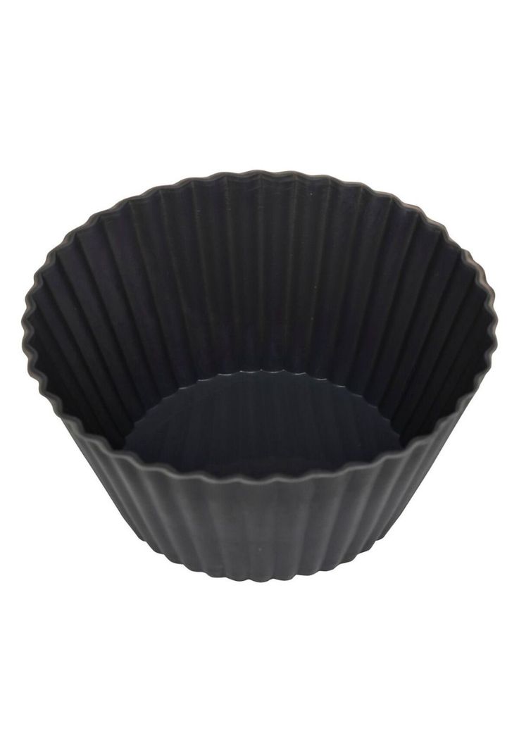 Set 6 moldes silicona para repostería Negro-1