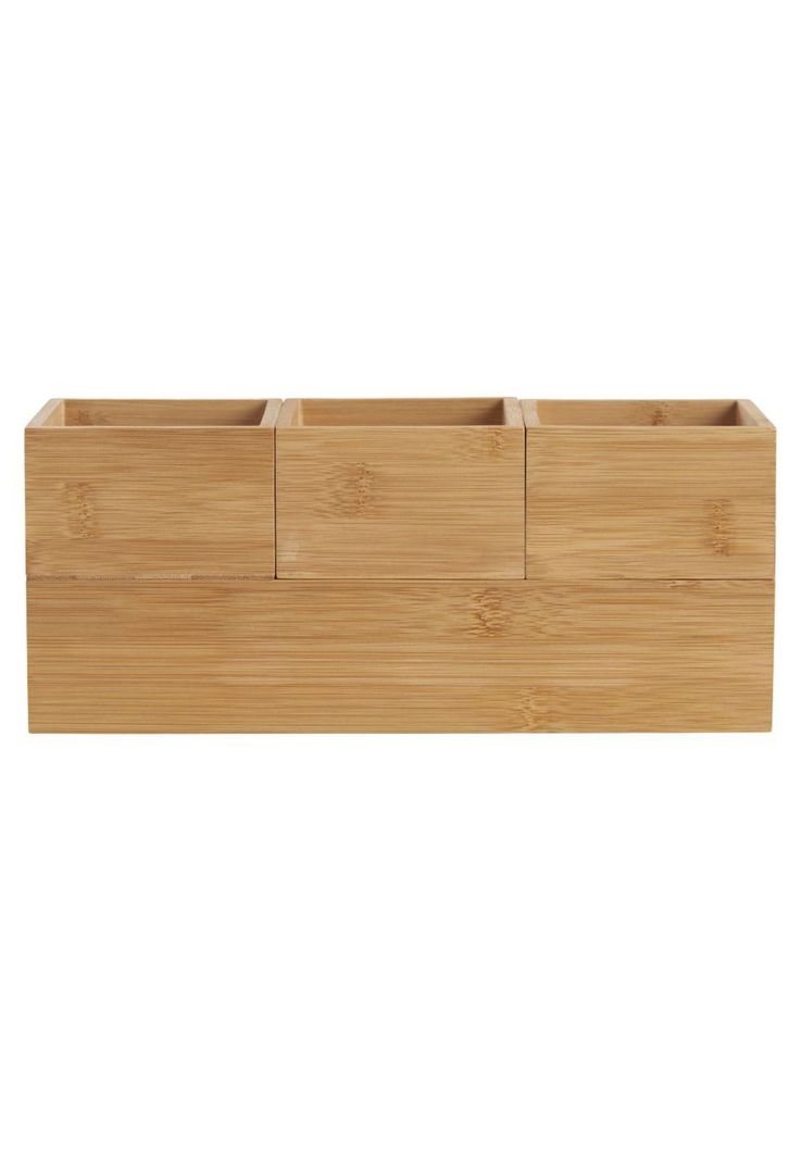 SET 4 CAJAS DE ALMACENAMIENTO BAMBÚ-2