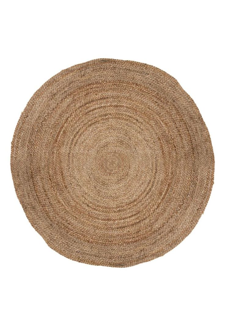 Alfombra de yute "Natura" D120cm-2