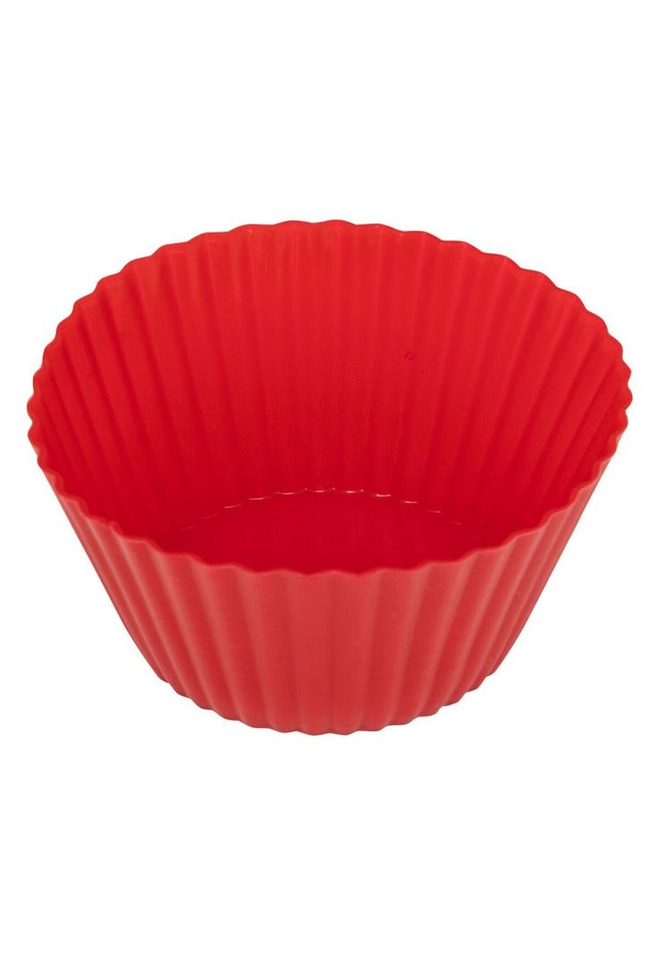 Set 6 moldes silicona para repostería Rojo-1
