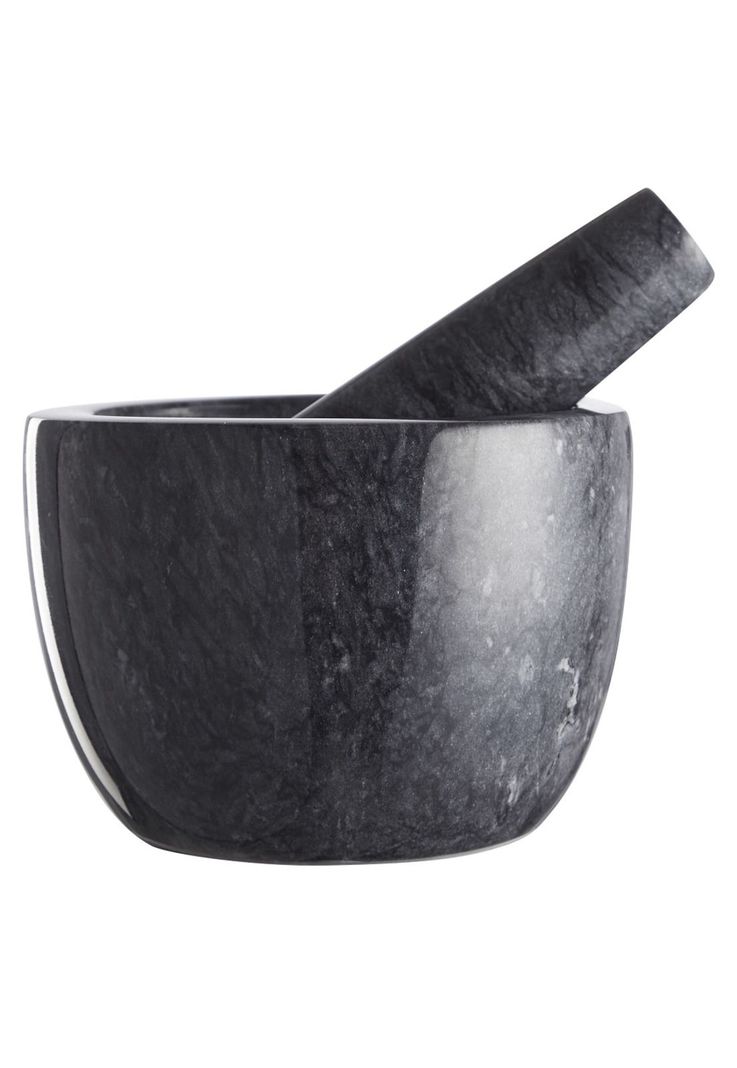 MORTERO MARMOL NEGRO 13 CM-0