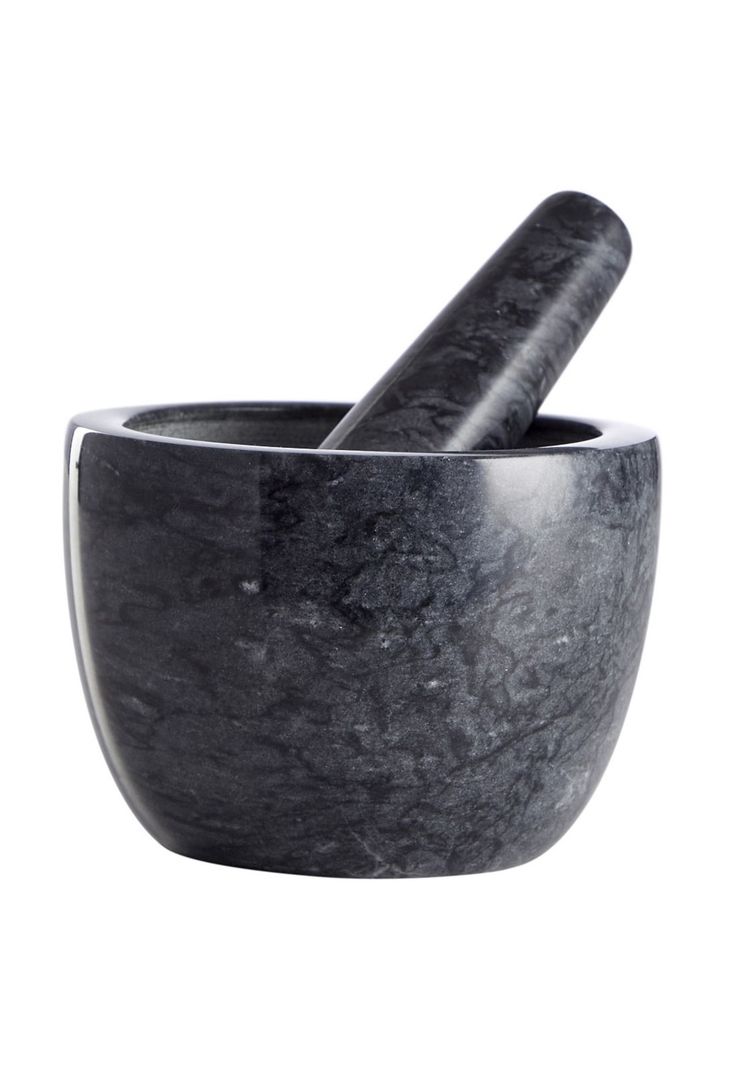 MORTERO MARMOL NEGRO 13 CM-1