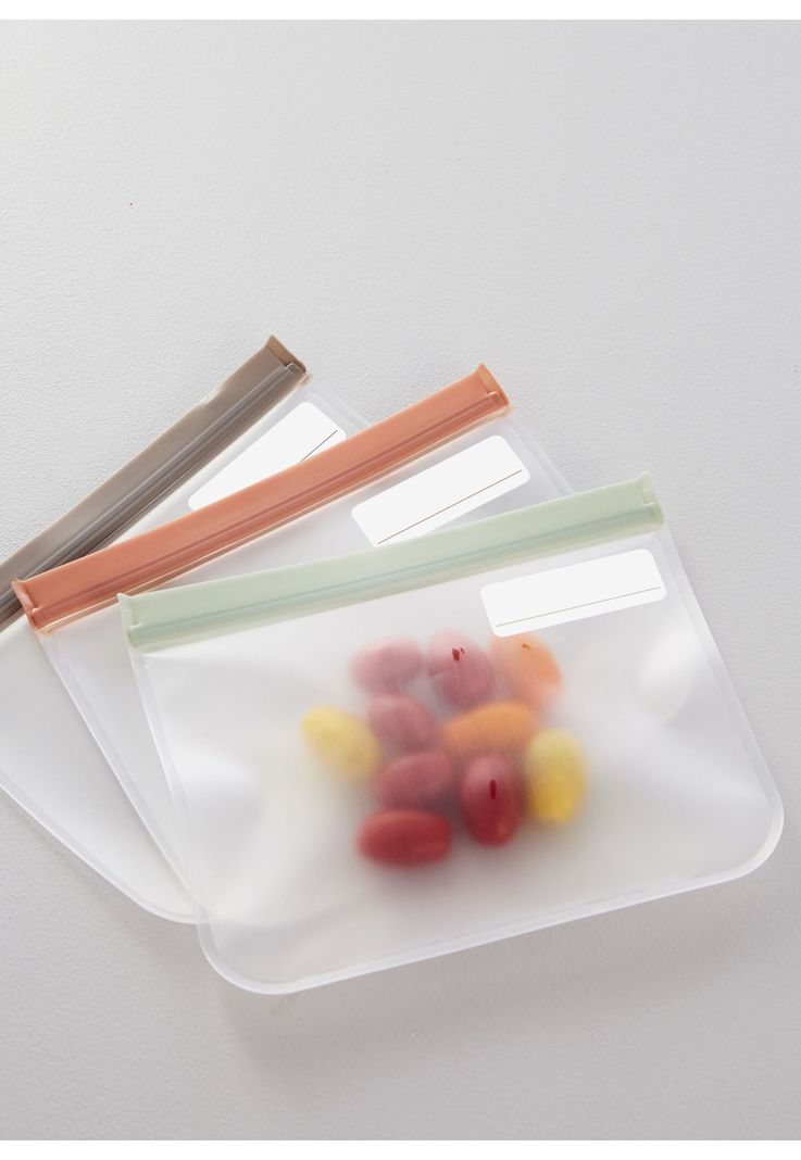 BOLSA SNACK 22X18CM 3 PCS GRIS-1