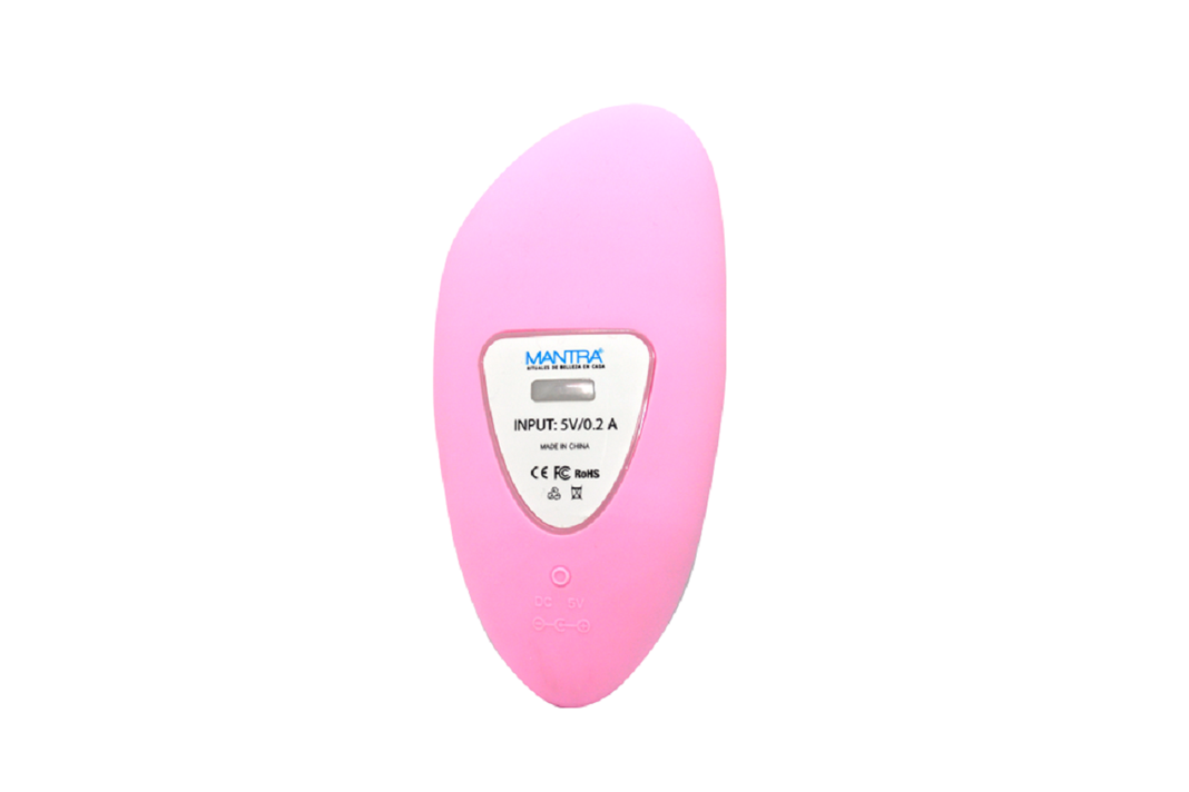 Limpiador/Masajeador Facial Silicone2 pink, Mantra-1
