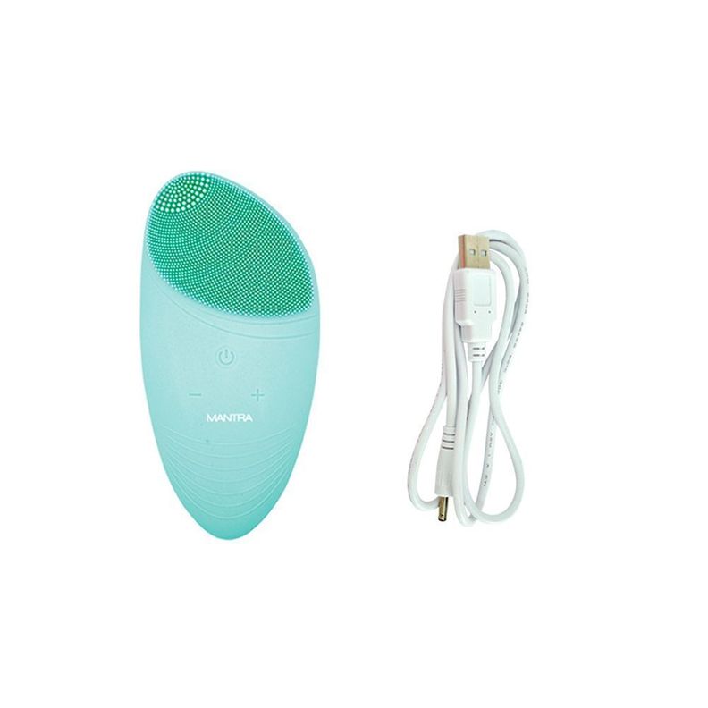 Limpiador/Masajeador Facial Silicone2 Acqua, Mantra-0