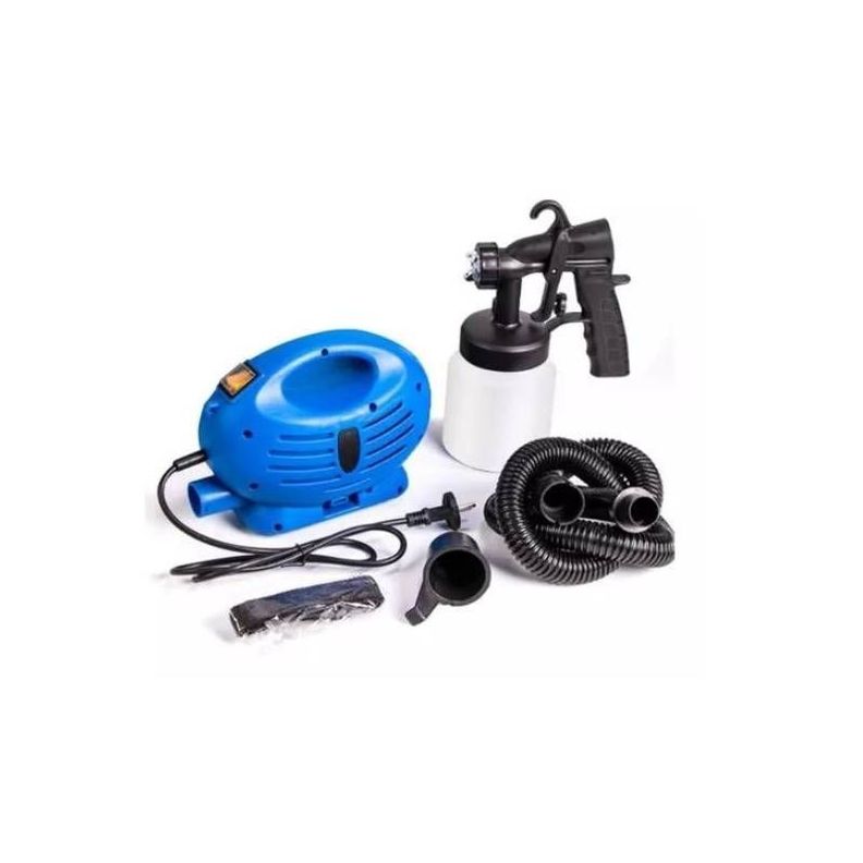 Maquina Pistola De Pintar Con Compresor Electrico-1