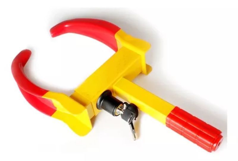 Candado Para Rueda De Auto-0